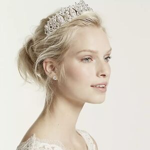 Stunning Silver Crystal Tiara